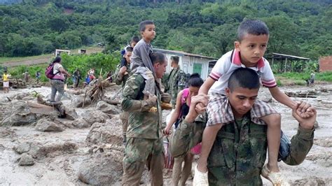 children lost in colombian landslide